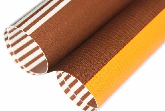 Striped pvc tarpaulin 600gsm