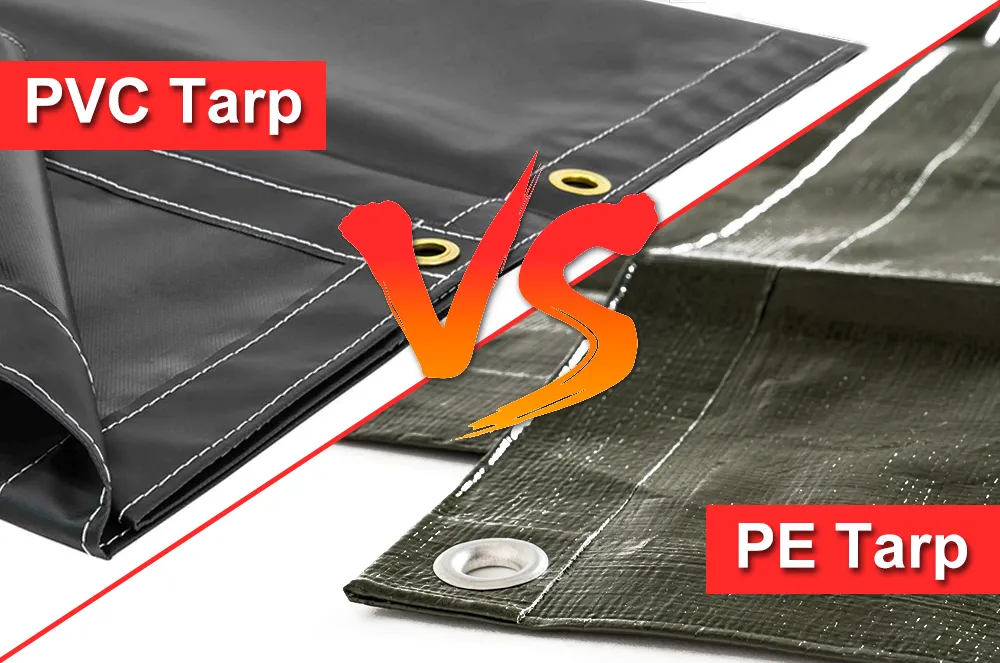 PVC TARP VS PE TARP