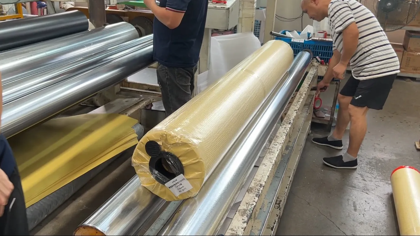 Tarpaulin Roll Packaging