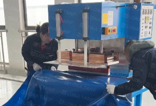 Polyvinyl Tarps High-Frequency Welding