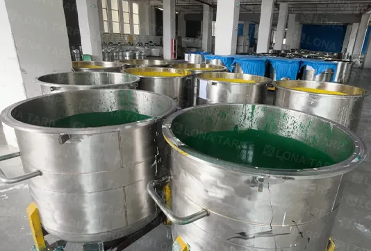 tarp Coating Process & Formula