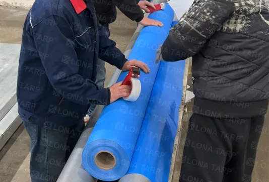 truck tarpaulin material