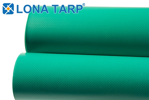 1000D 20X22 650G green tarpaulin