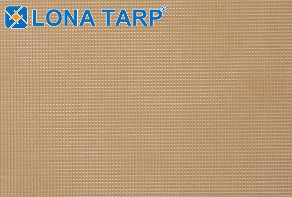 250G 150D 12×10 pvc mesh cloth brown