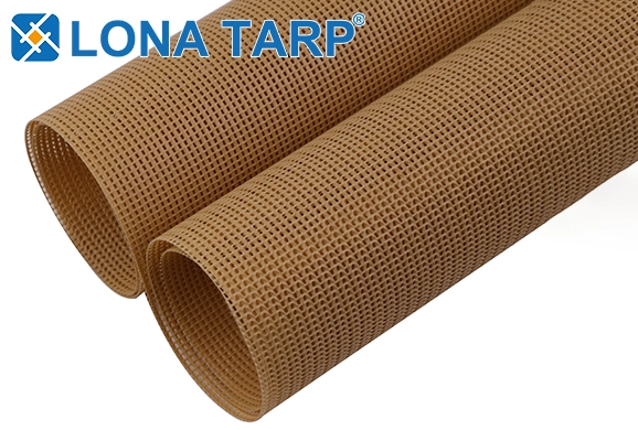 250G 150D 12×10 pvc mesh cloth