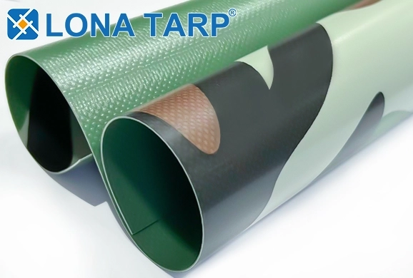 630gsm 840d 18×18 Camouflage Tarpaulin