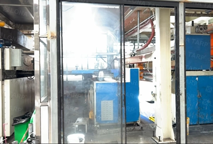 PVC fabric drying oven