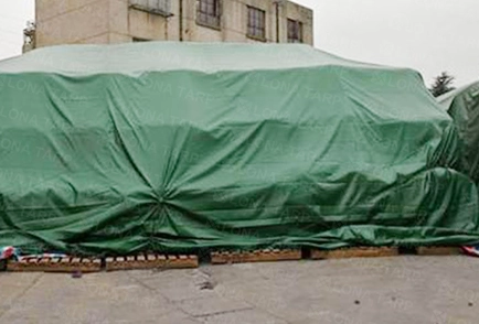 pvc tarpaulin to shield cargo
