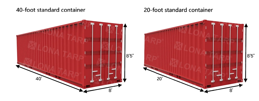 40-foot standard container1