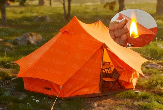 Orange PVC tarpaulin5