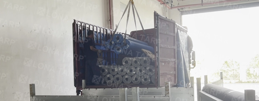 Truck PVC Tarpaulin Roll4