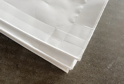 White PVC tarpaulin1