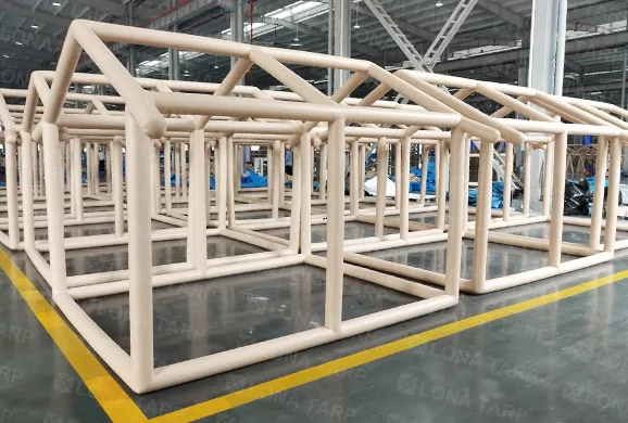 inflatable tent pvc tarpaulin