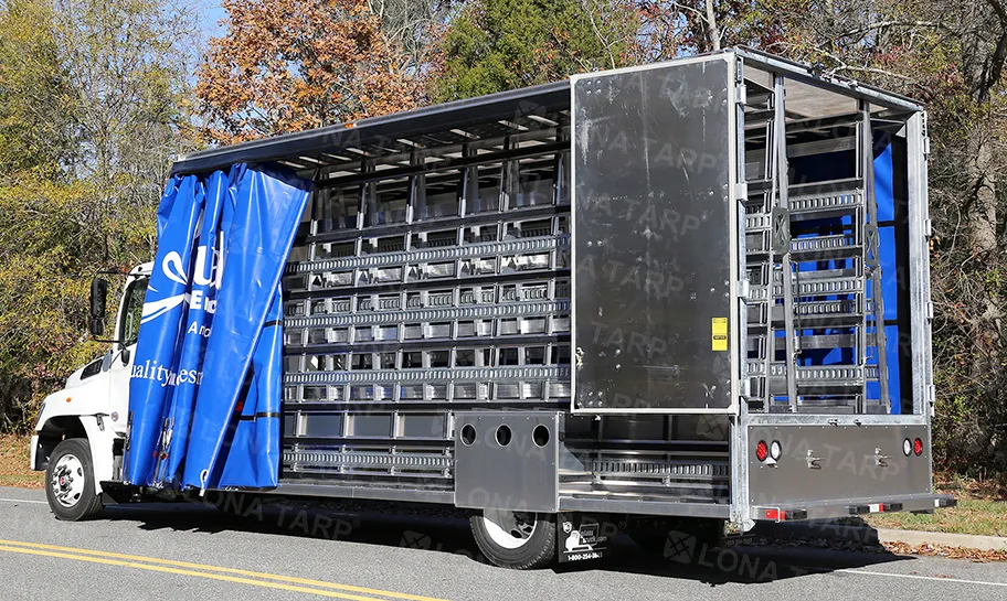 tarpaulin for truck side curtain