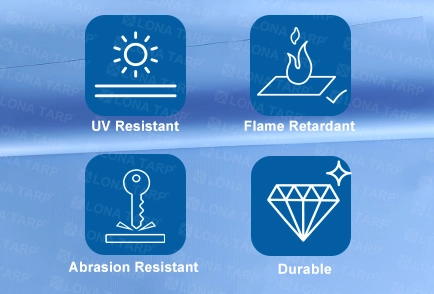 PVC tarpaulin performance