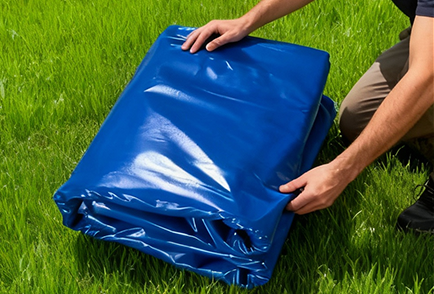 PVC tarpaulin maintenance