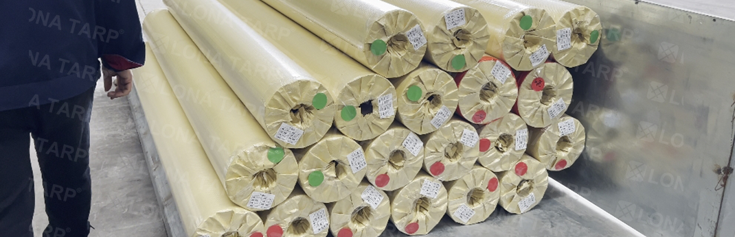 Custom PVC tarpaulin rolls