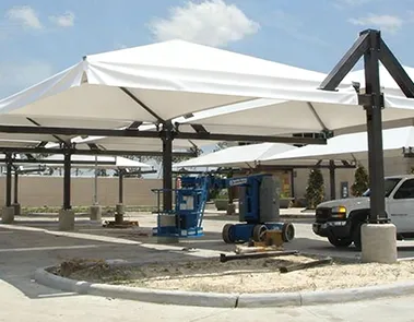 Parking Lot Shade Sail