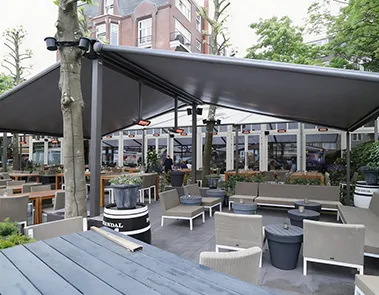 outdoor restaurant awning