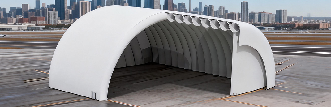 PVC air-supported dome structure