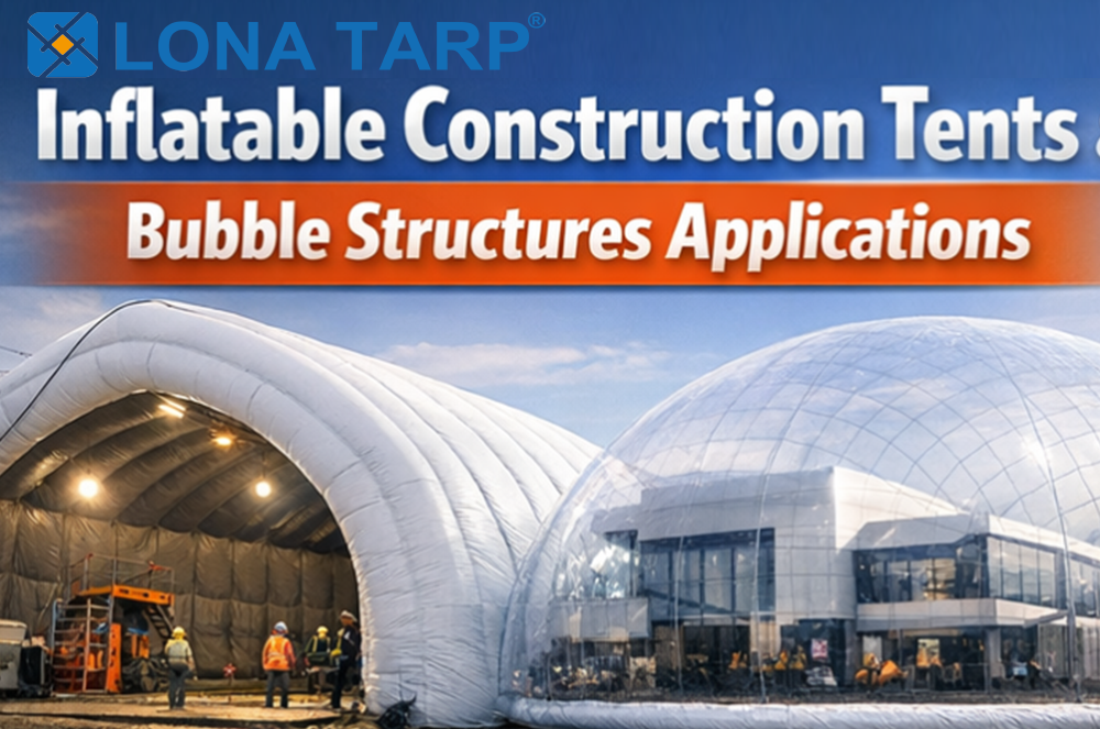 Inflatable Construction Tents Bubble Structures Applications