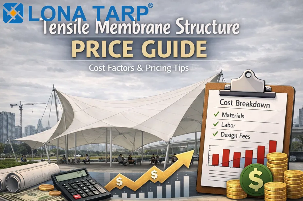 Tensile Membrane Structure Price Guide-
